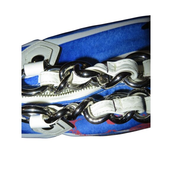 Coach 2011 Rocker Nautical Theme Sequined Poppy Canvas Tote & matching wallet - Picture 13 of 15